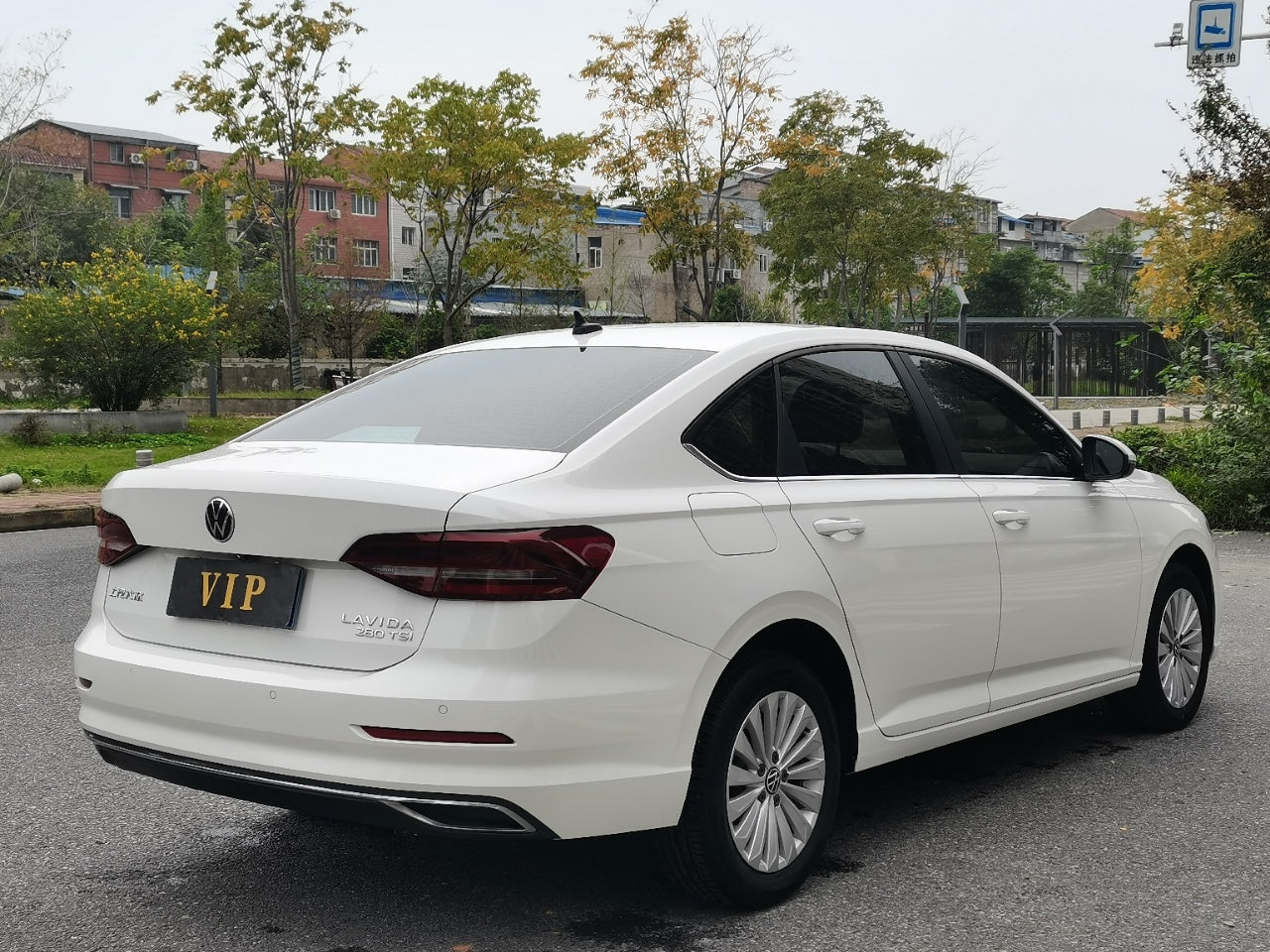 Volkswagen Lavida 2022 вид сзади