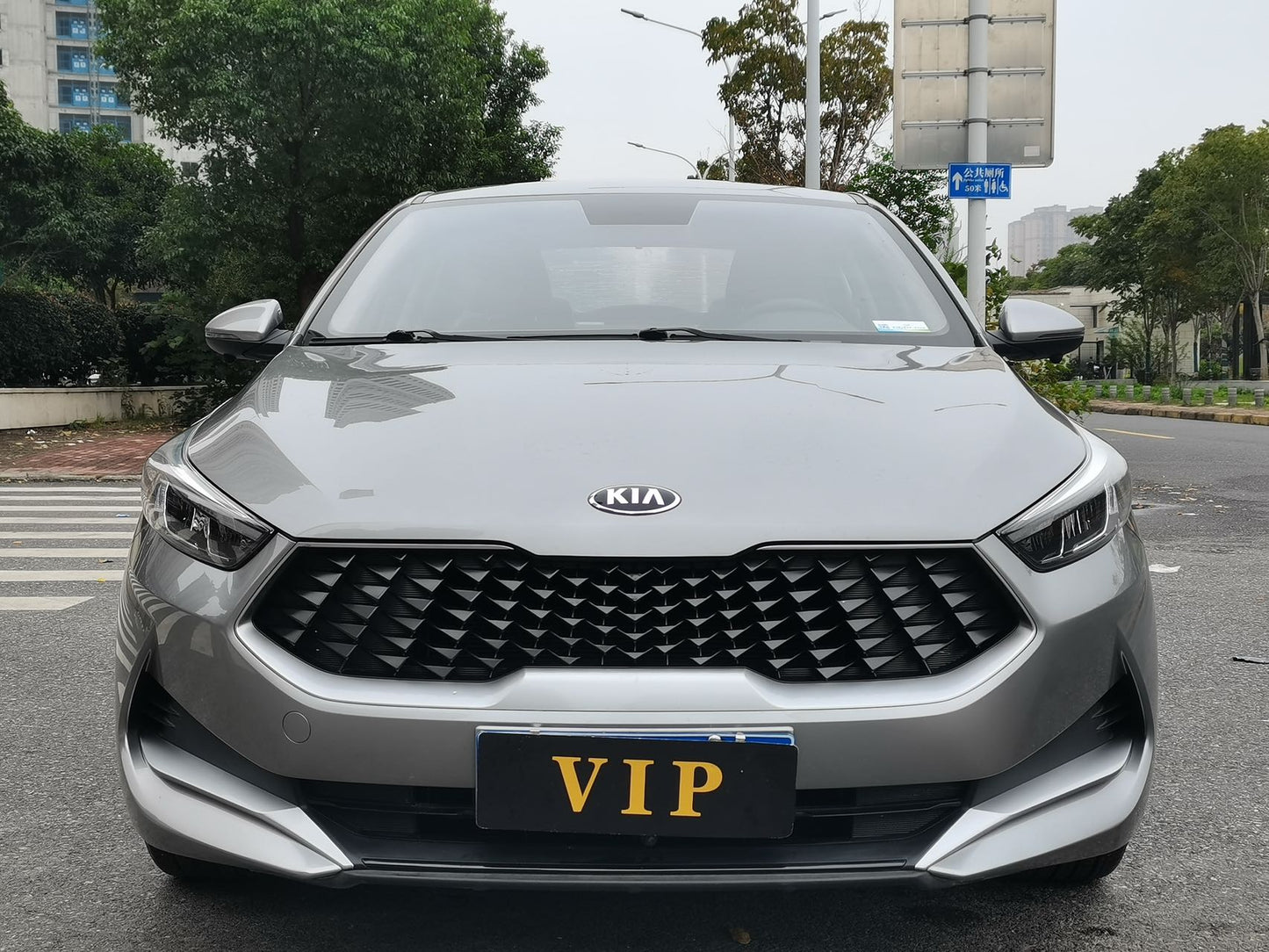 Kia K3 2021 вид спереди