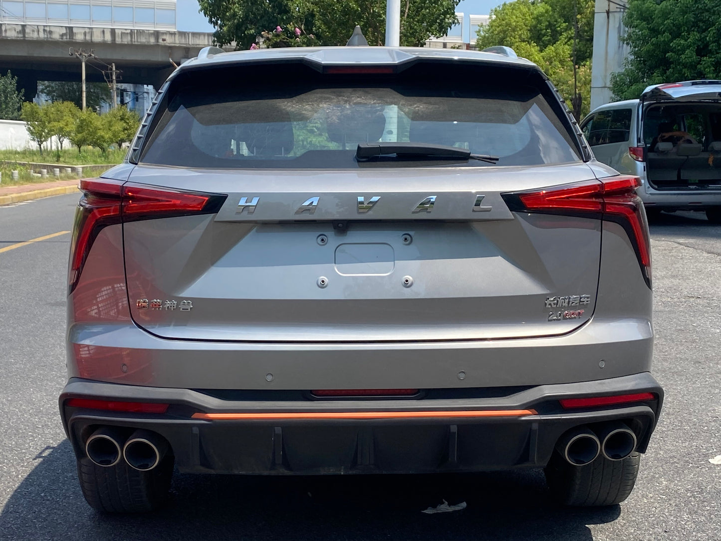 Задний вид Haval Shenshou 2022