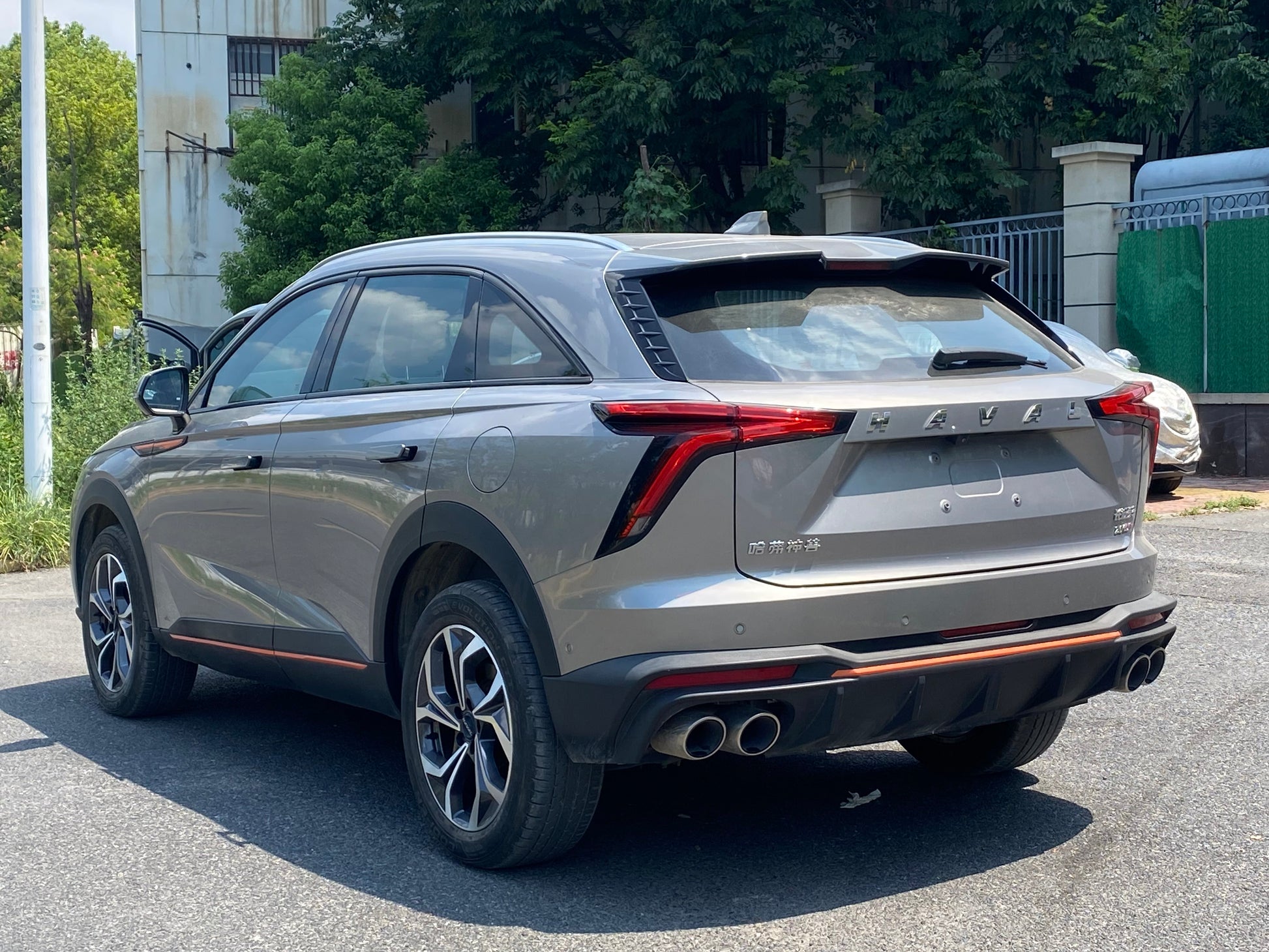 Задний вид Haval Shenshou 2022