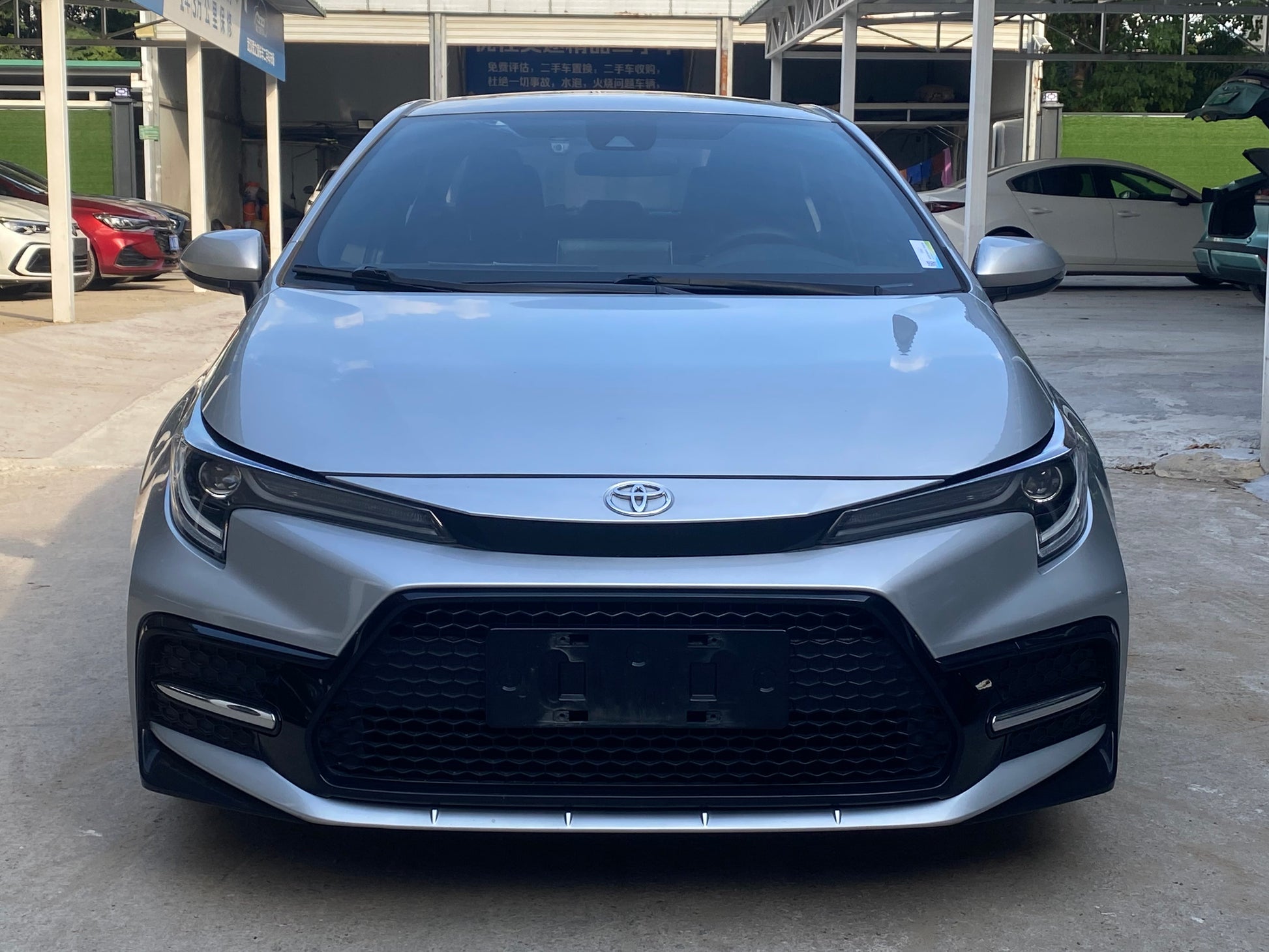 Передний вид Toyota Levin 2021