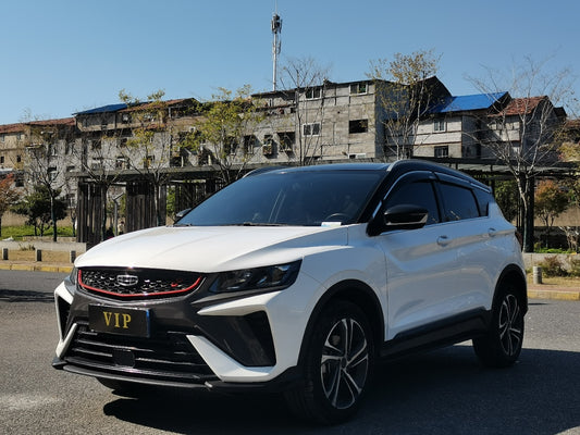 Coolray 2021 вид сбоку