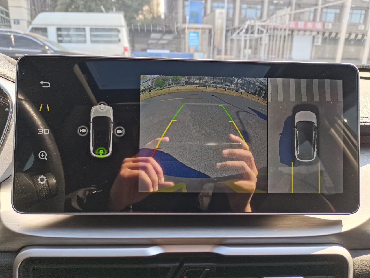 Coolray 2021 панель управления