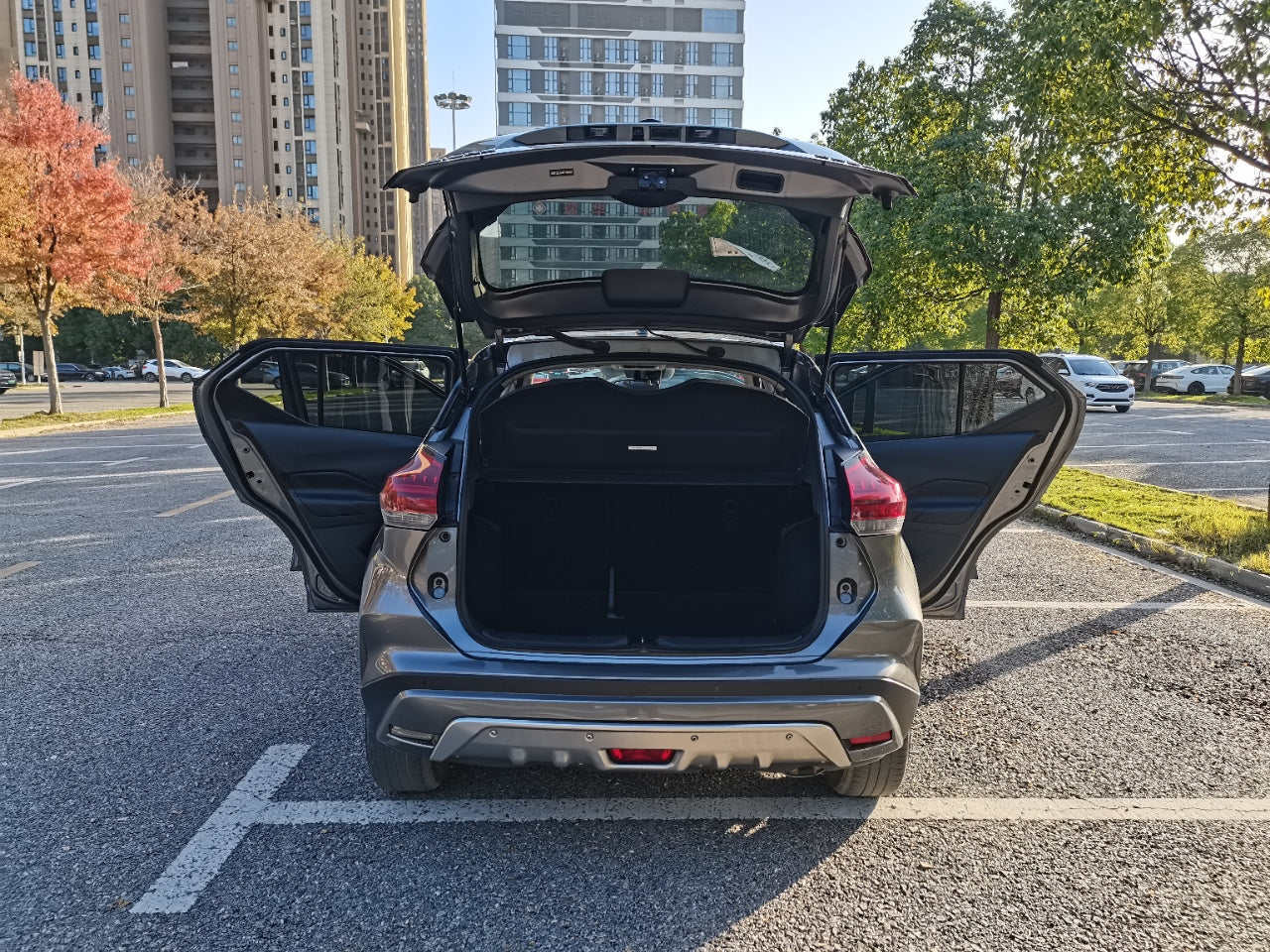 Задний вид Nissan Kicks 2022