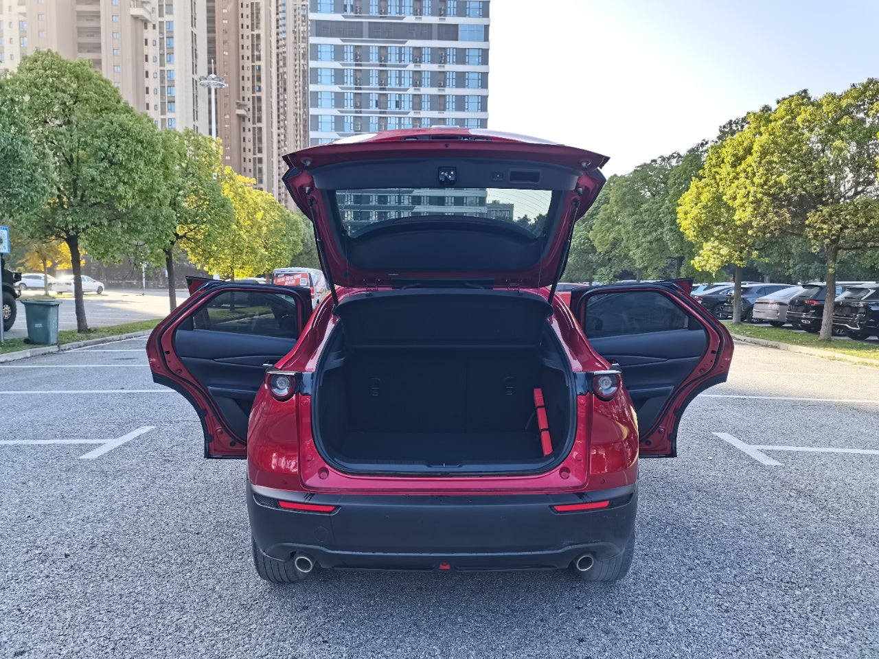 Задний вид Mazda CX-30 2021