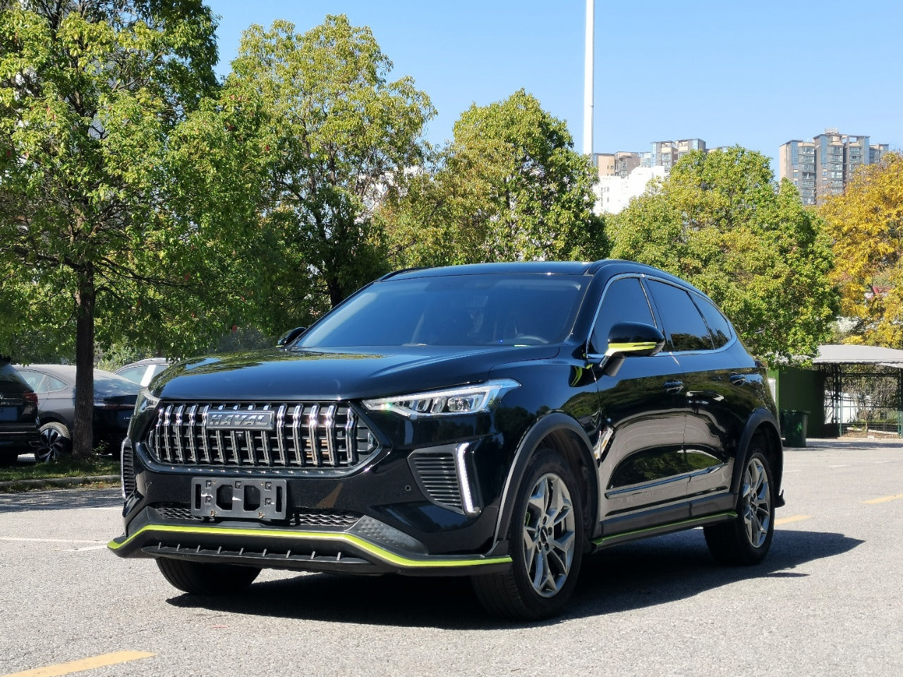 Боковой вид Haval Chitu 2022