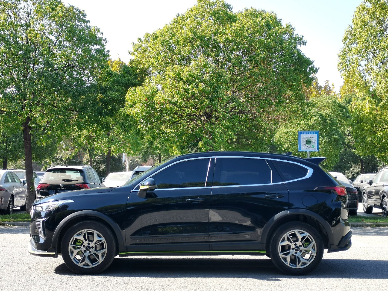 Боковой вид Haval Chitu 2022