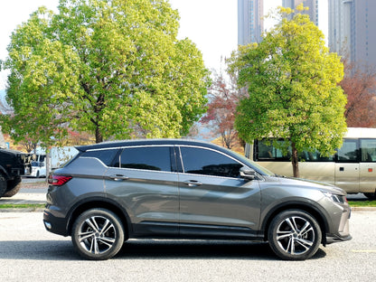 Боковой вид Geely Coolray 2021