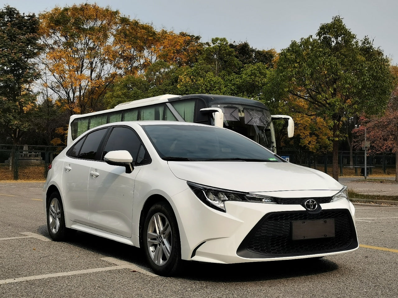 Corolla 2021 передняя часть