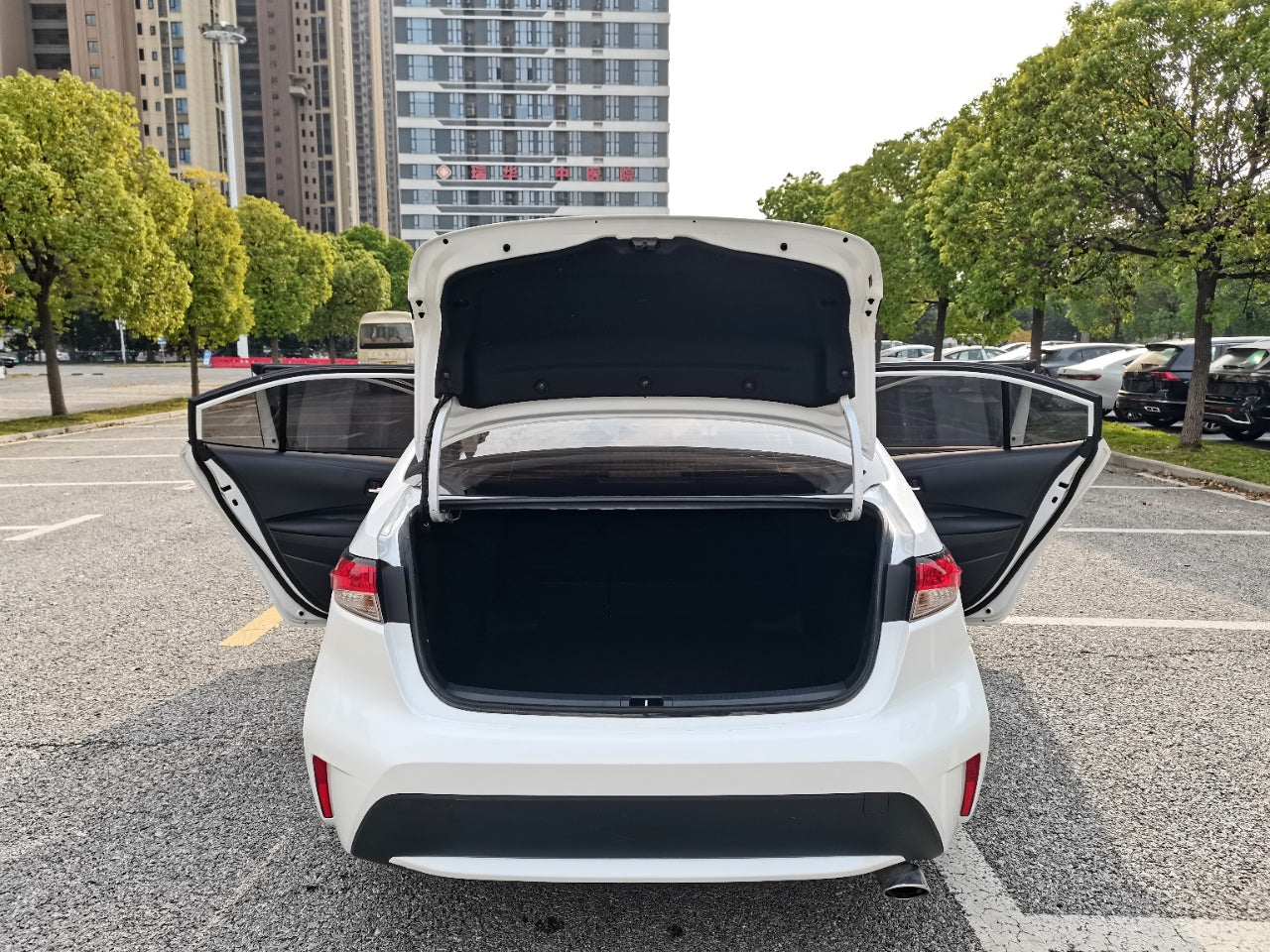 Corolla 2021 боковая часть