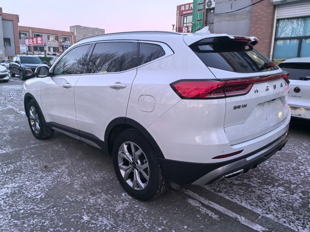 Haval H6 2021 боковая часть