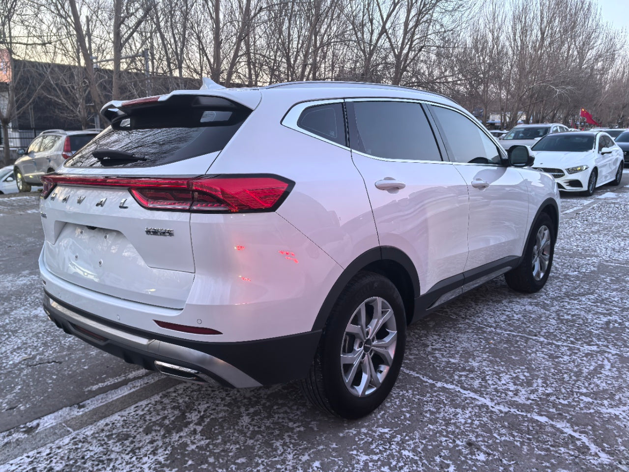 Haval H6 2021 боковая часть