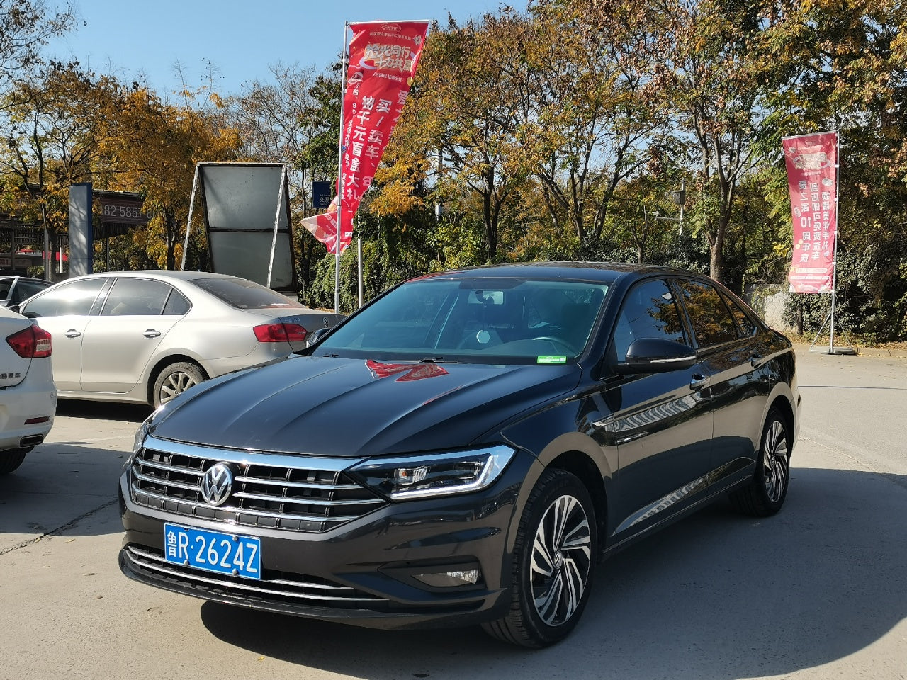 Jetta 2022 передняя часть