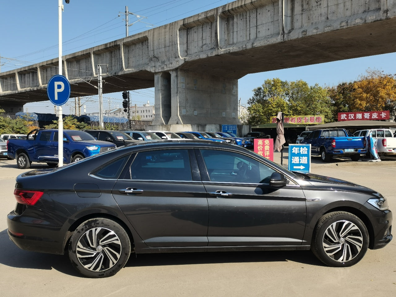 Jetta 2022 передняя часть