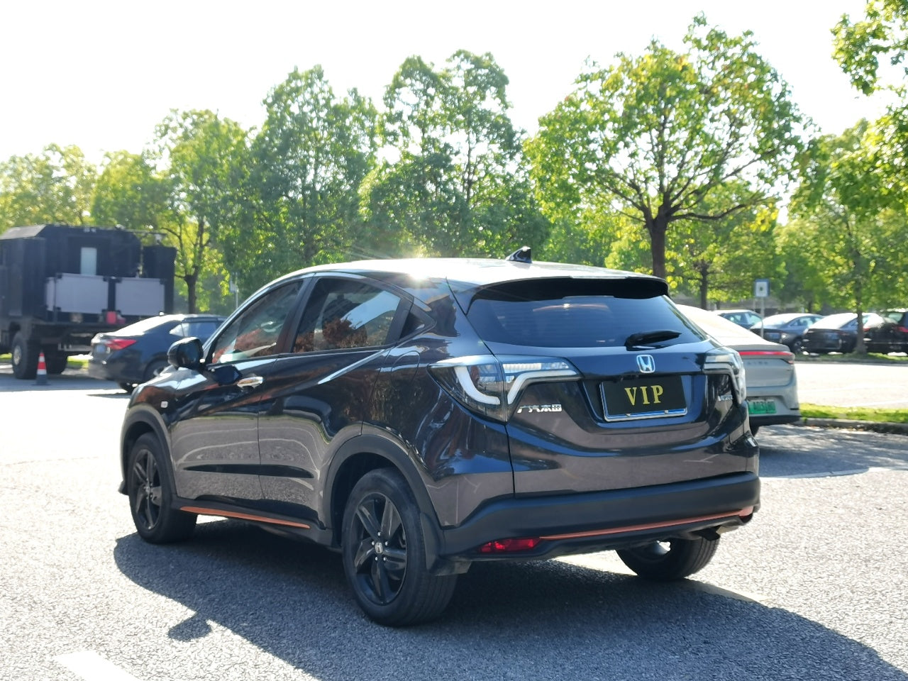 Honda Vezel 2022 боковая часть